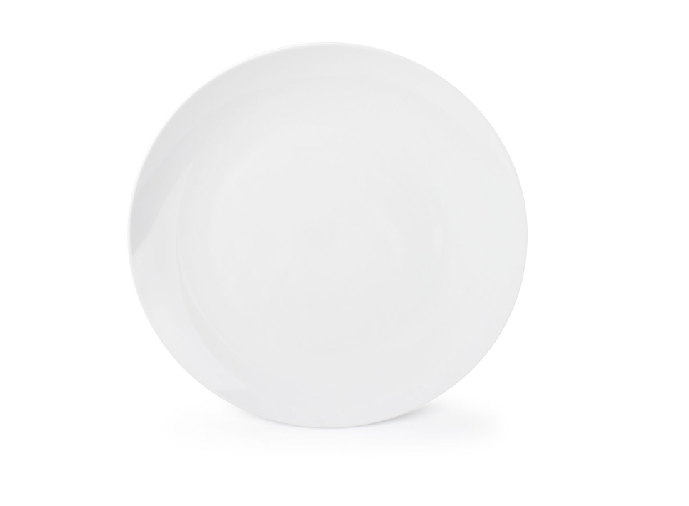 Basic White Assiette coupe 27cm - 6 pcs